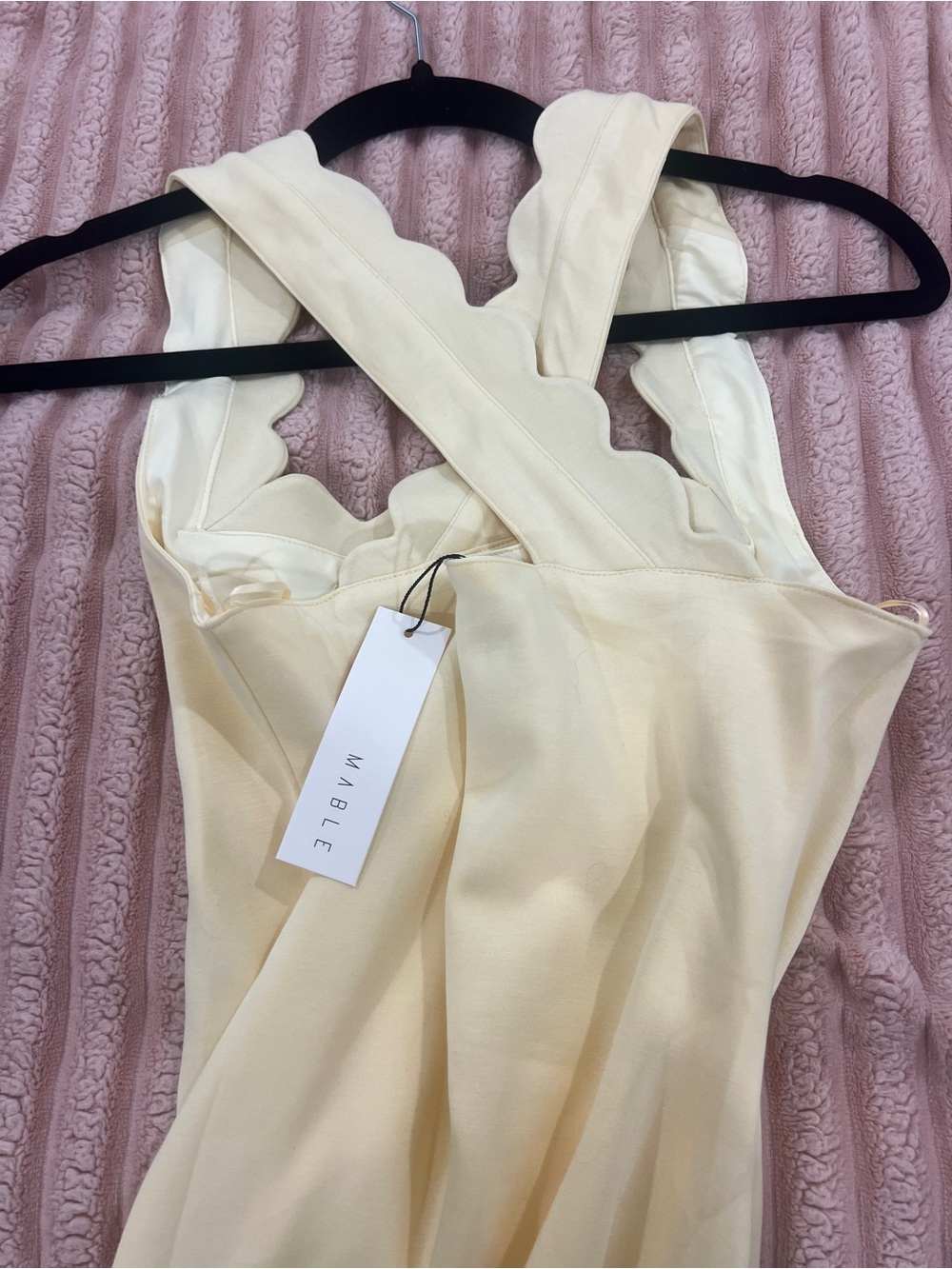 Hazel and Olive Addison romper dress yellow - Picture 3 of 4